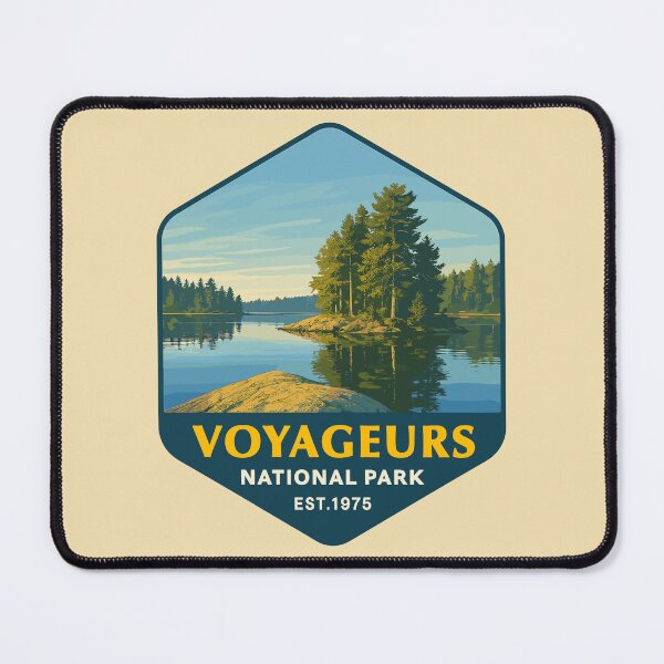Item preview, Voyageurs National Park Minnesota Lake Sticker designed and sold by Ismeal Von.