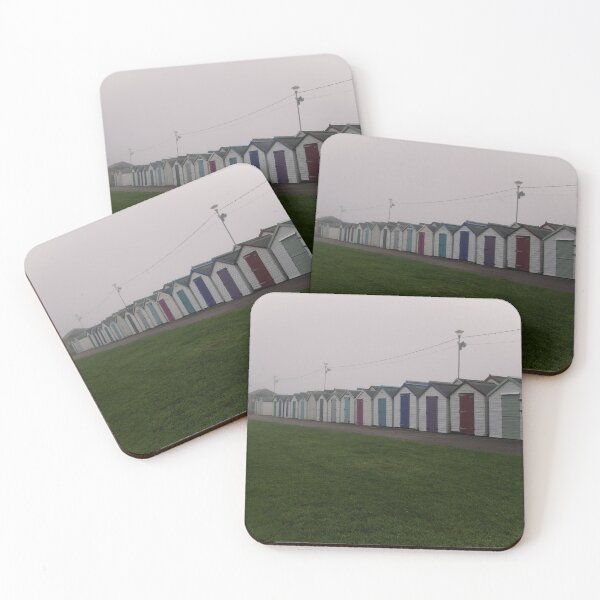 Item preview, Preston Beach Huts designed and sold by rawshutterbug.