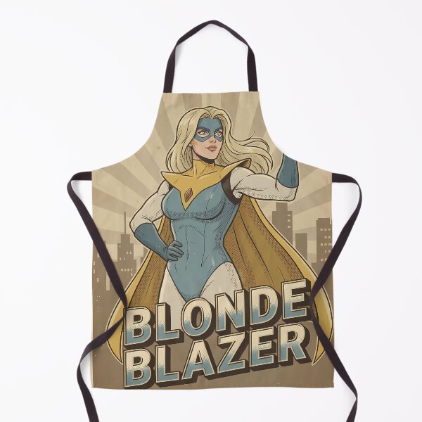Item preview, Retro Blonde Blazer Distressed Graphic designed and sold by iwzzuel.