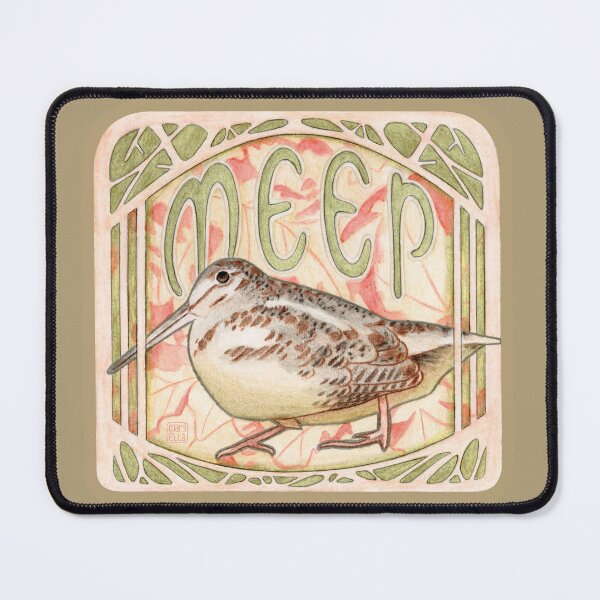 Item preview, Birb Nouveau - American woodcock designed and sold by MaryellaArt.