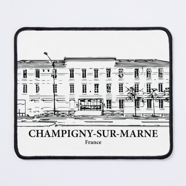 Item preview, Champigny-sur-Marne - France designed and sold by Lakeric Cityscapes.