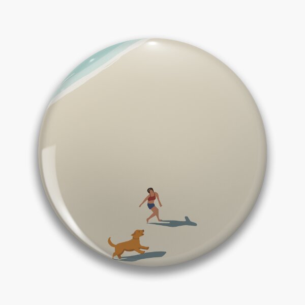 Item preview, Dog pets love beach poster designed and sold by Arctic frame studio.