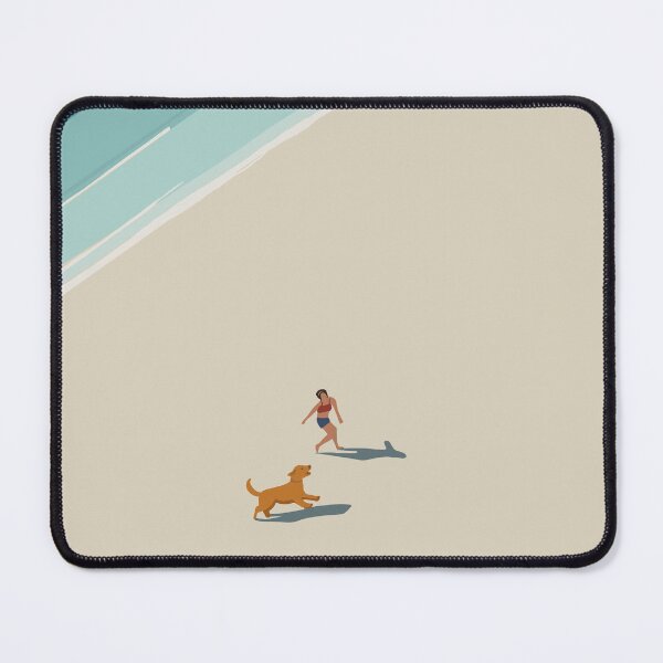 Item preview, Dog pets love beach poster designed and sold by Arctic frame studio.