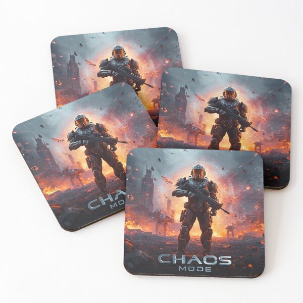 Item preview, Battlefield 6 – CHAOS MODE | Futuristic War Soldier Design designed and sold by Graphic Therapist.