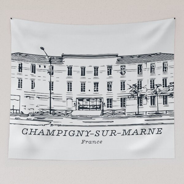 Item preview, Champigny-sur-Marne - France designed and sold by Lakeric Cityscapes.