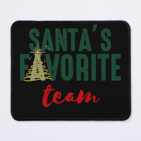 Item preview, Santa’s Favorite Team designed and sold by A-Szczesniak.