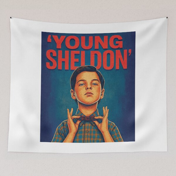 Item preview, "young sheldon - Genius in the Making - smart, funny & quirky" designed and sold by art lines.