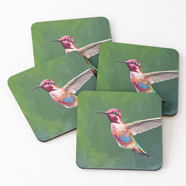 Item preview, Red Headed Hummingbird designed and sold by tomorrowsart.