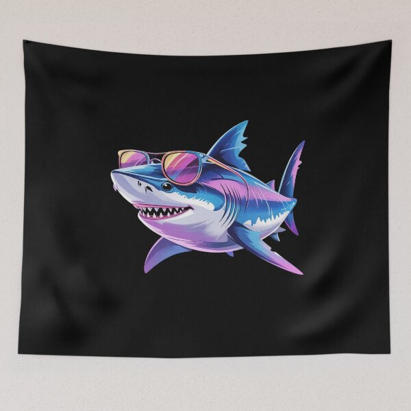 Item preview, Shark wearing Sunglasses  designed and sold by Belkisallen.
