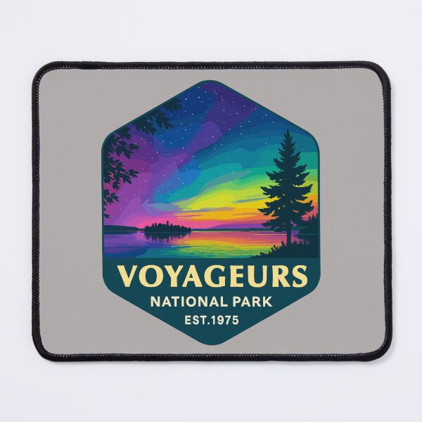 Item preview, Voyageurs National Park Minnesota Lake Sticker designed and sold by Ismeal Von.