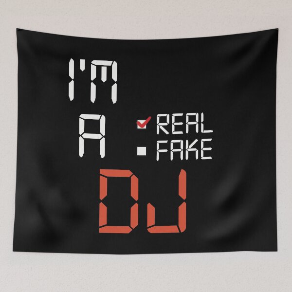 Item preview, I Am A Real DJ | Culture Vinyl designed and sold by 140bpmmusic.