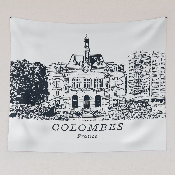 Aperçu de l'œuvre Colombes - France créée et vendue par Lakeric Cityscapes.