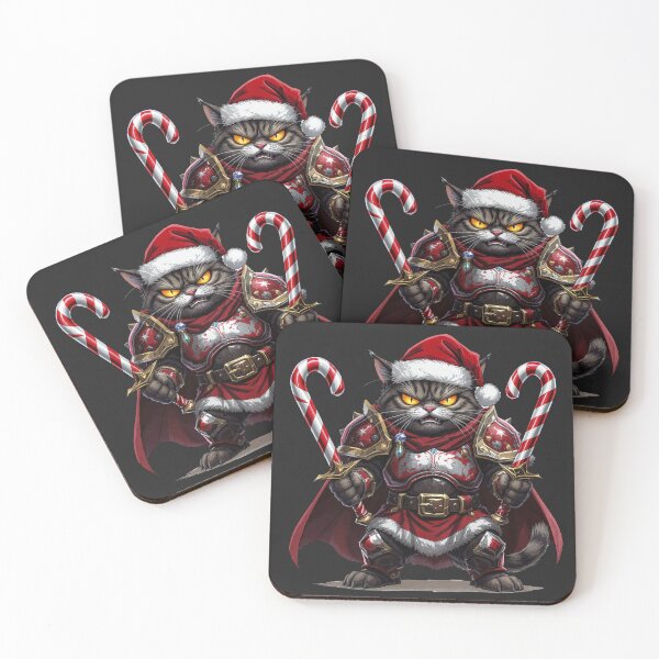 Item preview, Christmas Cat Final Boss Mode – Gamer Humor | Epic Angry Cat Design designed and sold by ColorSplash123.