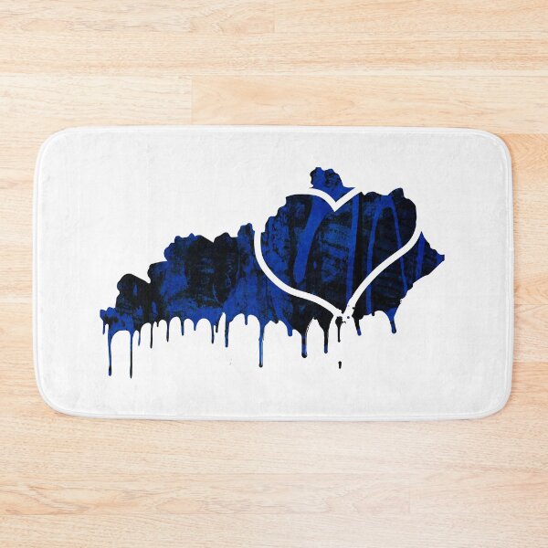 Item preview, Kentucky State Outline | Bleed Blue Design with Dripping Grunge Wildcat Blue | BBN Special designed and sold by UneekMerch.