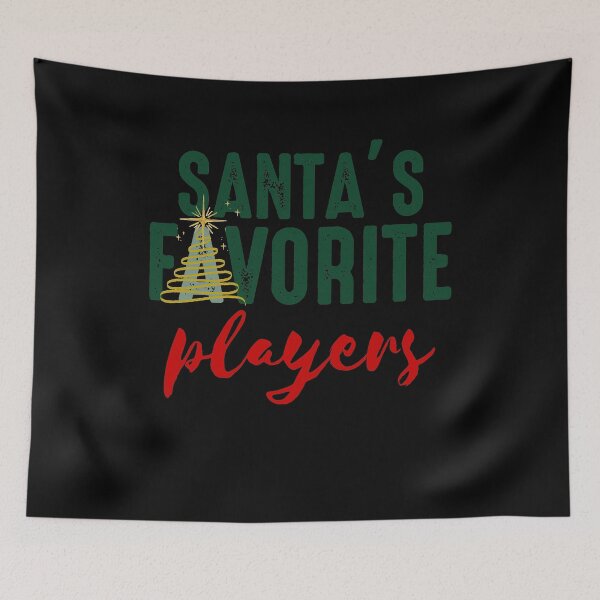 Item preview, Santa’s Favorite Players designed and sold by A-Szczesniak.