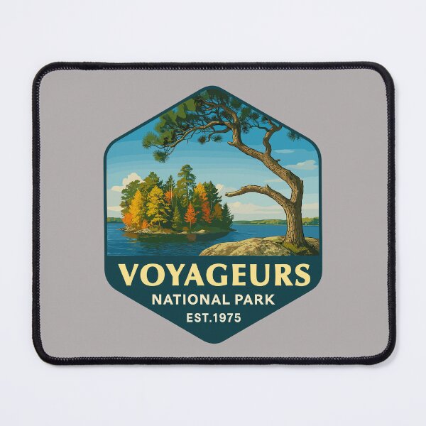 Item preview, Voyageurs National Park Minnesota Lake Sticker designed and sold by Ismeal Von.