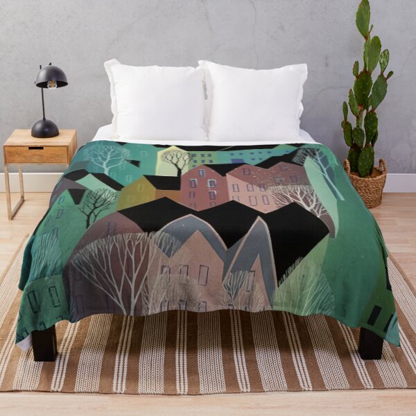 Item preview, Eyvind Earle - Village designed and sold by meldefiart.