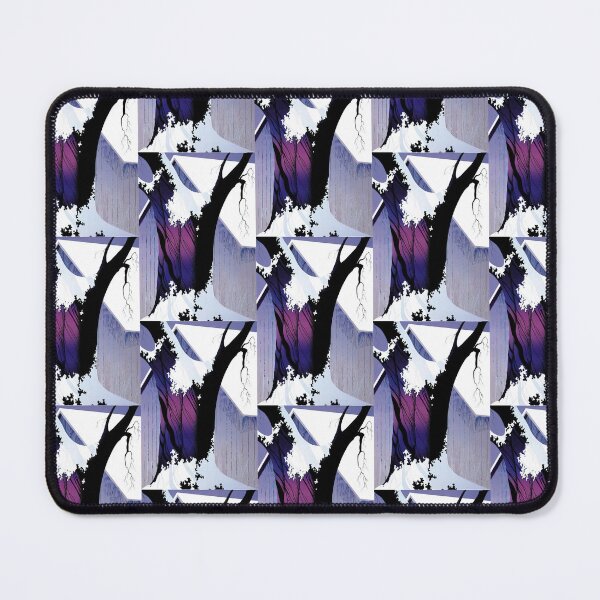 Item preview, Eyvind Earle - Violet Tree And Barn designed and sold by meldefiart.