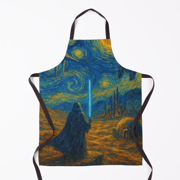 Item preview, Van Gogh inspired art in a galaxy far away designed and sold by ArtwaveEmporium.