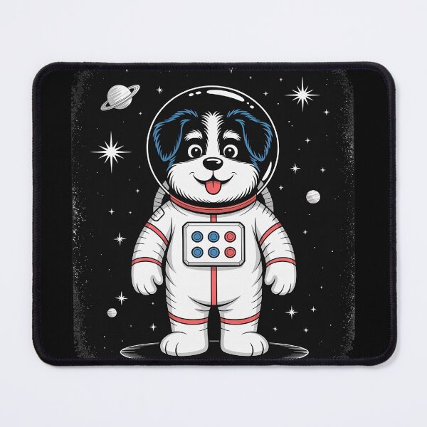 Item preview, Sheepadoodle Astronaut Space Cute Dog Lover Men Women Kids designed and sold by Belkisallen.
