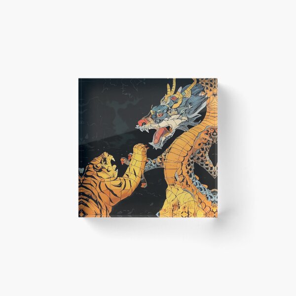 Artikelvorschau, Der Drache und der Tiger entworfen und verkauft von tomorrowsart.