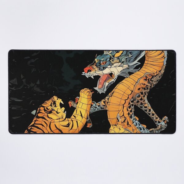 Item preview, The Dragon and the Tiger designed and sold by tomorrowsart.