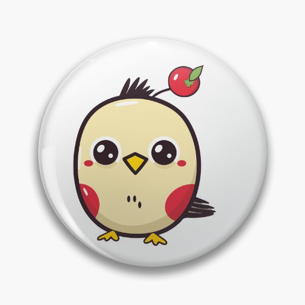 Item preview, Adorable baby bird with a berry designed and sold by y-a-y.