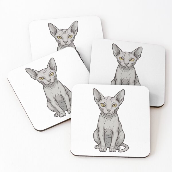 Item preview, Cute Sphynx Cat designed and sold by MonkaDesigns.