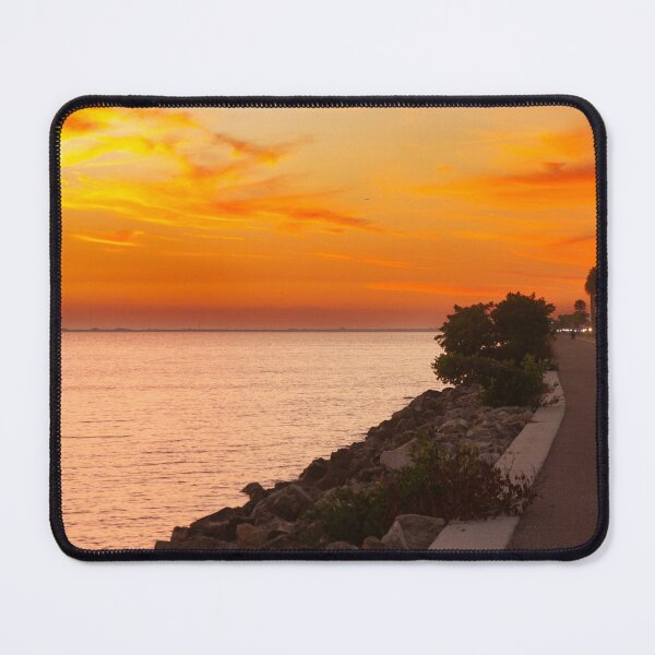 Item preview, This stunning image captures the Howard Frankland Bridge at sunset, showcasing vibrant sky designed and sold by EyezWatchin.