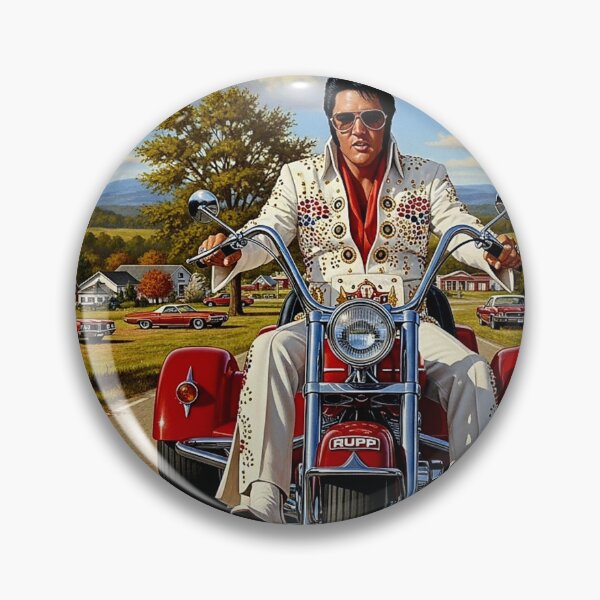 Item preview, The King's Grand Entrance: Elvis on the Trike designed and sold by Art's Diner.