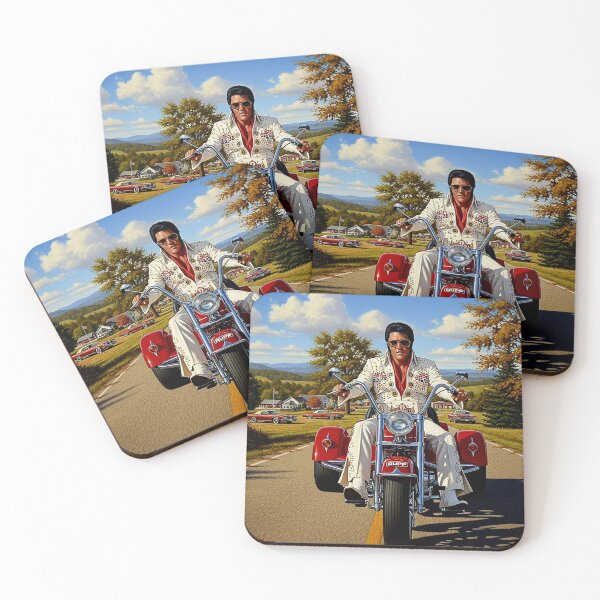 Item preview, The King's Grand Entrance: Elvis on the Trike designed and sold by Art's Diner.