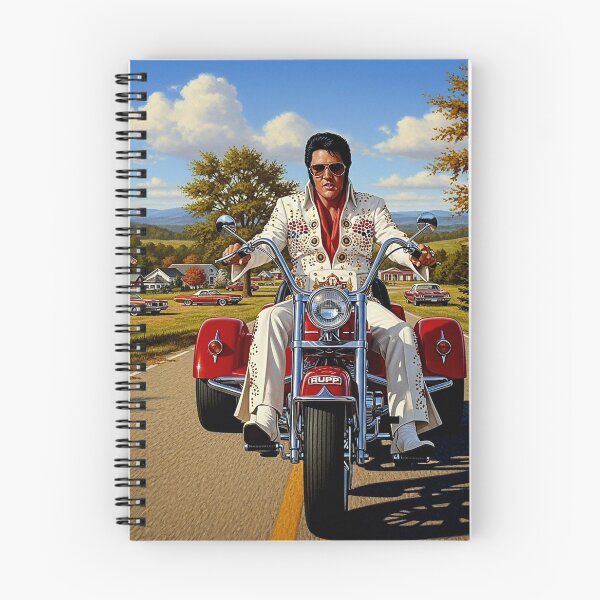 Item preview, The King's Grand Entrance: Elvis on the Trike designed and sold by Art's Diner.