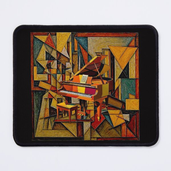 Item preview, A Piano music poster hommage#2 designed and sold by Helios Be. Lavsh.