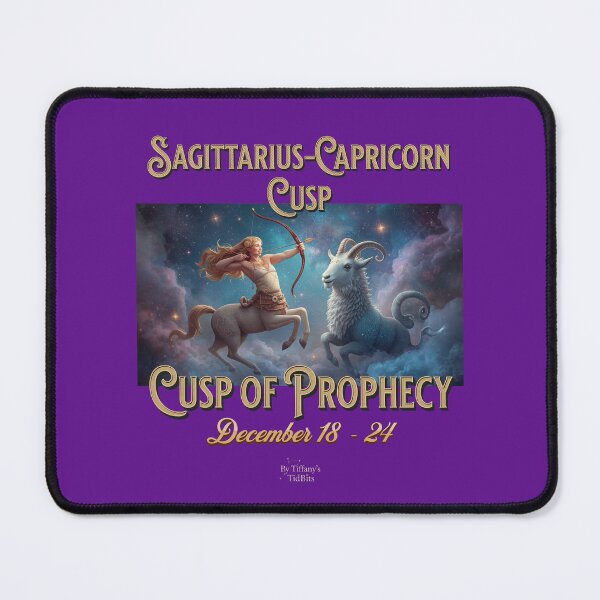 Item preview, Cusp of Prophecy – Sagittarius Capricorn Zodiac Design designed and sold by TiffanysTidBits.