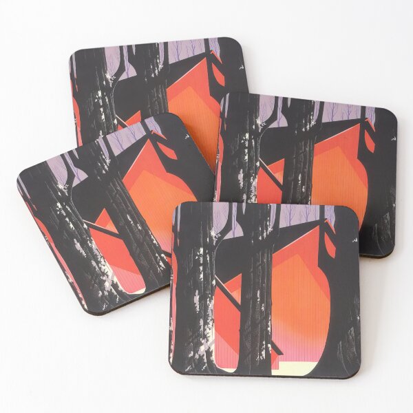 Item preview, Eyvind Earle - Winter Barnyard designed and sold by meldefiart.
