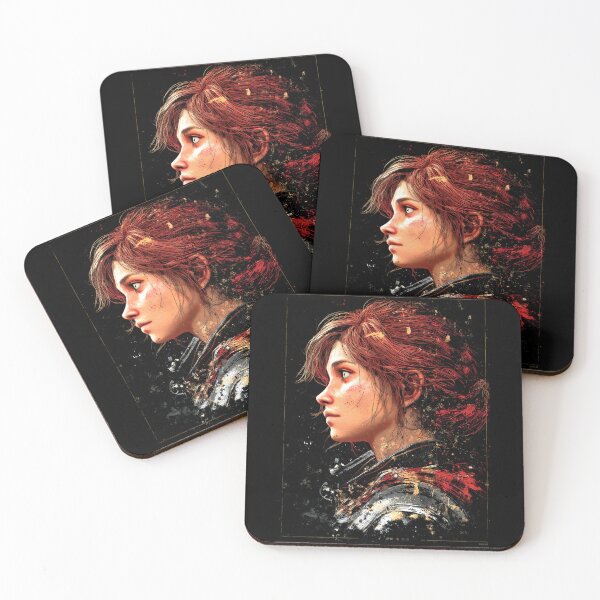 Item preview, Maelle Rapier Duelist Expedition 33 RPG Print Design Paintress Verso Gustave designed and sold by Senpaiwaves.