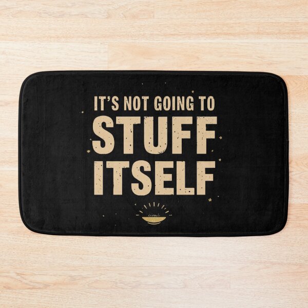 Item preview, It’s Not Going to Stuff Itself – cosmic funny vector design designed and sold by SaritaVerseArt.