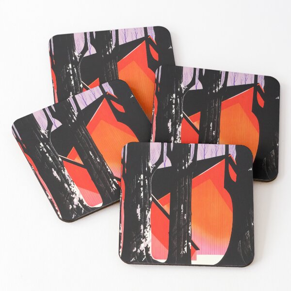 Item preview, Eyvind Earle - Winter Barnyard designed and sold by meldefiart.