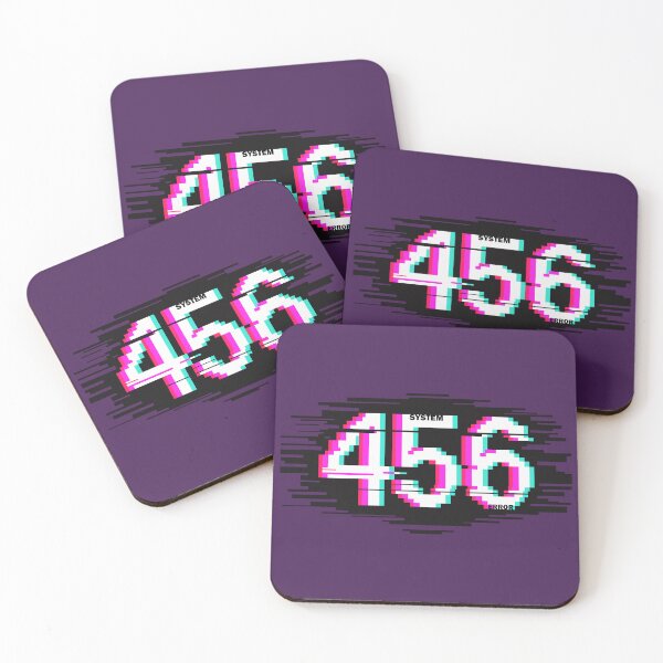 Item preview, System Error 456 Digital Glitch Art - Cyberpunk Tech Design designed and sold by cabana.space.