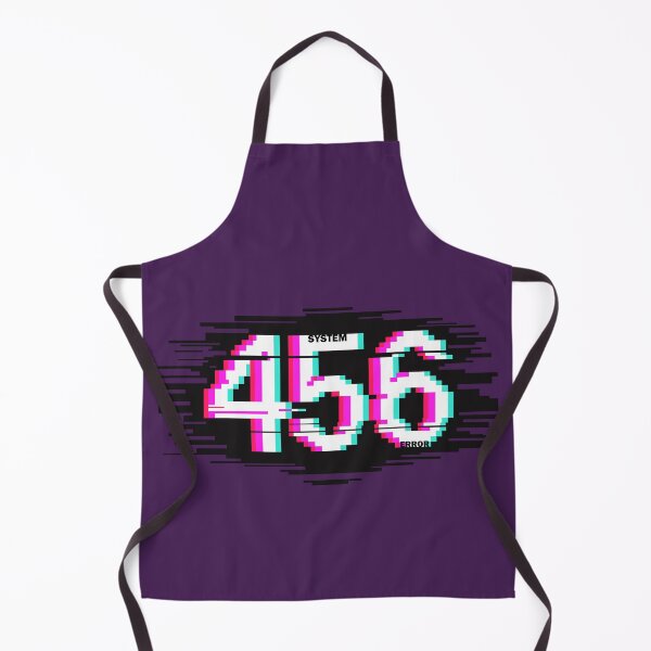 Item preview, System Error 456 Digital Glitch Art - Cyberpunk Tech Design designed and sold by cabana.space.
