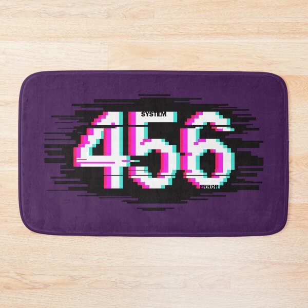 Item preview, System Error 456 Digital Glitch Art - Cyberpunk Tech Design designed and sold by cabana.space.