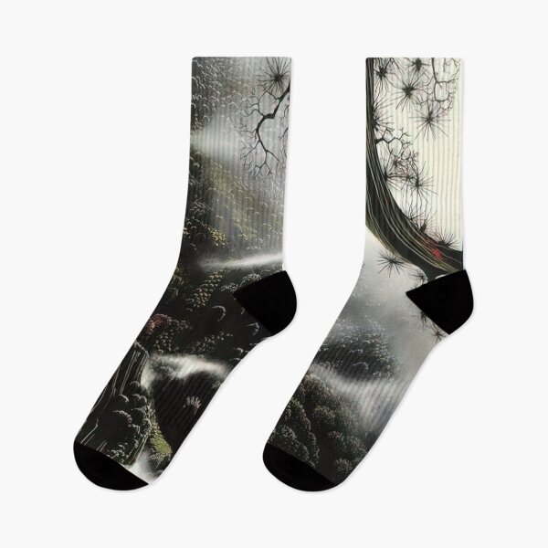 Item preview, Eyvind Earle - Wisps Of Fog And Branch designed and sold by meldefiart.