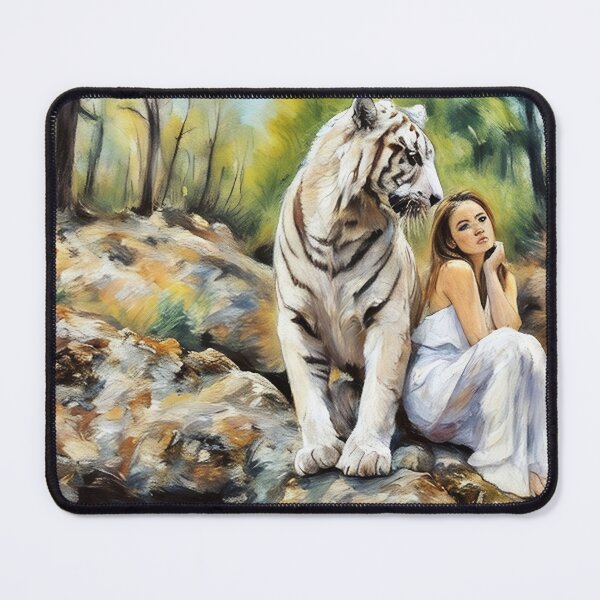 Item preview, Lady and the Tiger designed and sold by tomorrowsart.