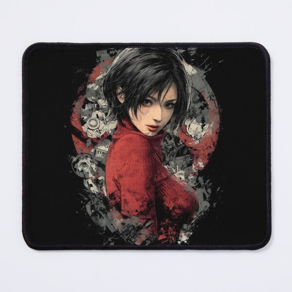 Item preview, Ada Wong Red Dress Resident Evil Spy Waifu T-Shirt designed and sold by Senpaiwaves.