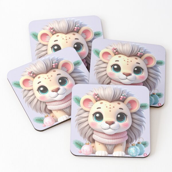 Item preview, Christmas Lion x Leo Zodiac sign designed and sold by Pixelo Studio.