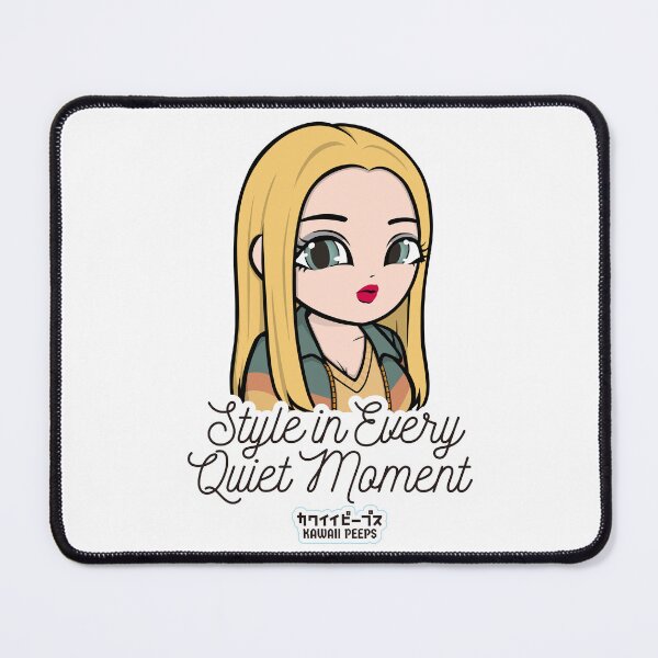 Item preview, Street Kawaii Club Calm Aesthetic Kawaii Fashion Girl Design – Style in Every Quiet Moment designed and sold by P-L-Sardines.