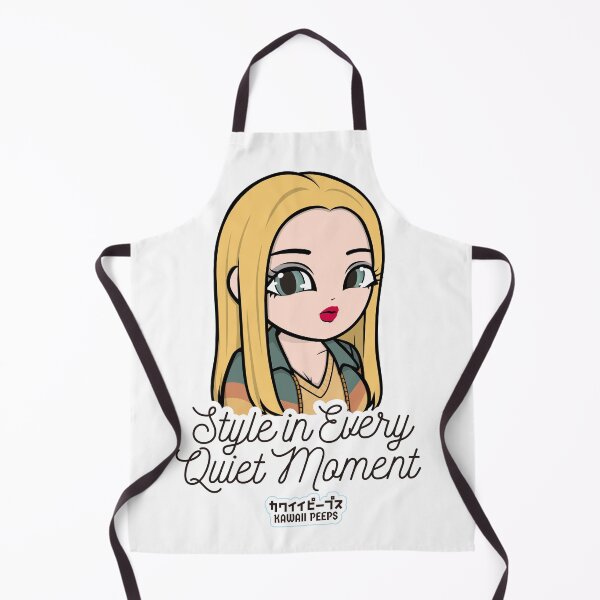 Item preview, Street Kawaii Club Calm Aesthetic Kawaii Fashion Girl Design – Style in Every Quiet Moment designed and sold by P-L-Sardines.