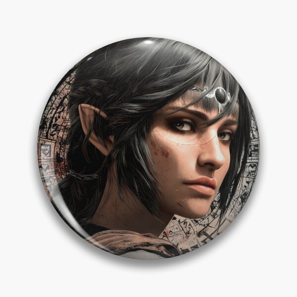 Item preview, Shadowheart Fanart Shar Cleric Baldurs Gate 3 Dark Elf T-Shirt designed and sold by Senpaiwaves.