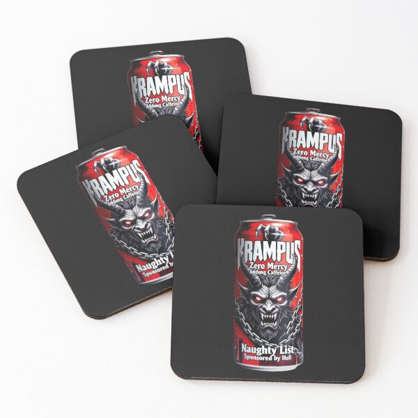 Item preview, CHRISTMAS: Krampus Energy Drink designed and sold by IndieQuill .
