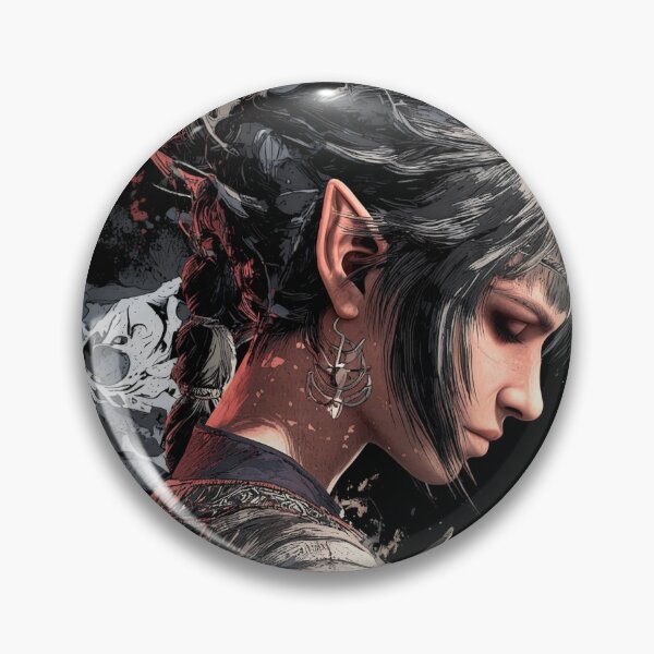Item preview, Shadowheart Fanart Shar Cleric Baldurs Gate 3 Dark Elf T-Shirt designed and sold by Senpaiwaves.
